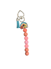 Load image into Gallery viewer, Silicone Beaded Keychain
