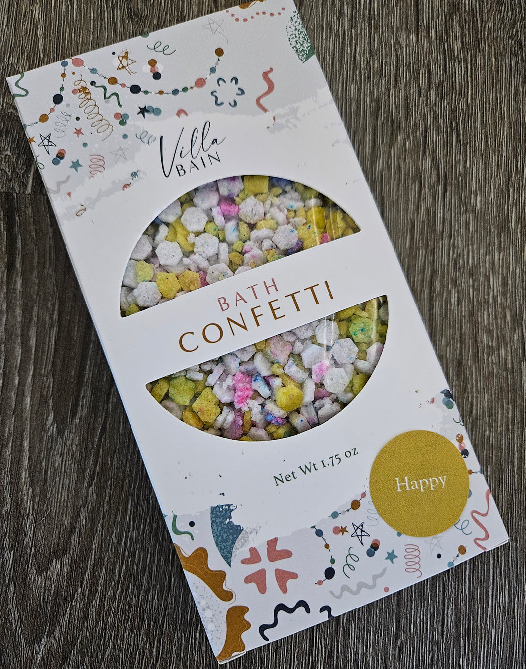 Happy Bath Confetti