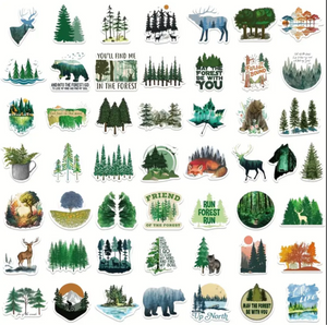 Forest Adventure Stickers - Pack of 10