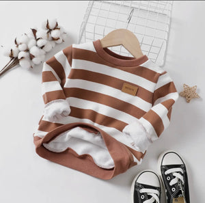 Toddler Striped Sweatshirt