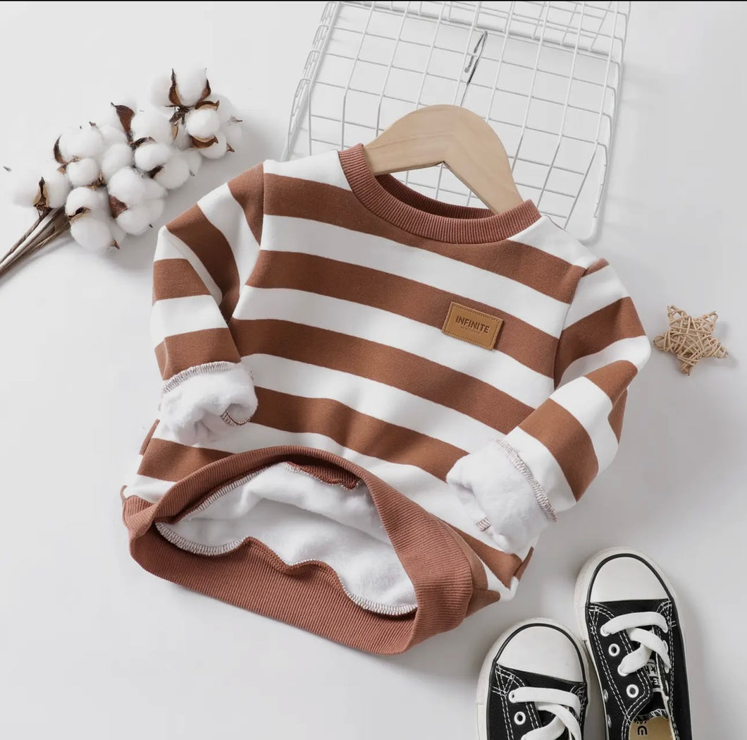 Toddler Striped Sweatshirt