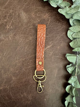 Load image into Gallery viewer, Buck Wild Slim Leather Keychain
