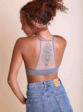 Load image into Gallery viewer, Tattoo Mesh Racerback Bralette
