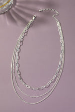 Load image into Gallery viewer, Mixed Chain Delicate Necklace
