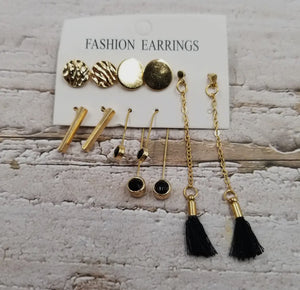 Earring Set of 5 Pairs
