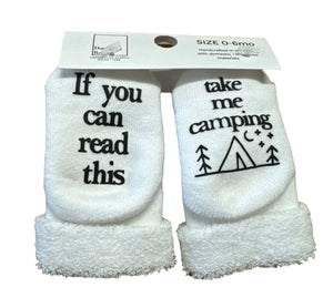 Take Me Camping Infant Socks