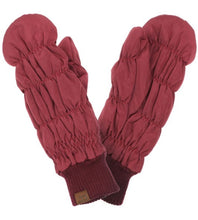 Load image into Gallery viewer, C.C. Quilted Puffer Gloves
