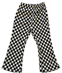 Toddler Girls Checkered Pant