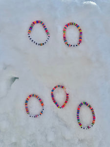 Ski Themed Bracelets