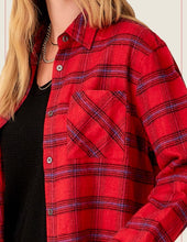 Load image into Gallery viewer, Classic Button Down Plaid Flannel
