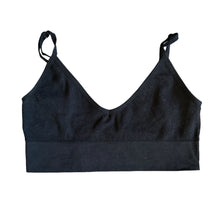 Load image into Gallery viewer, Low Back Seamless Bralette - Black
