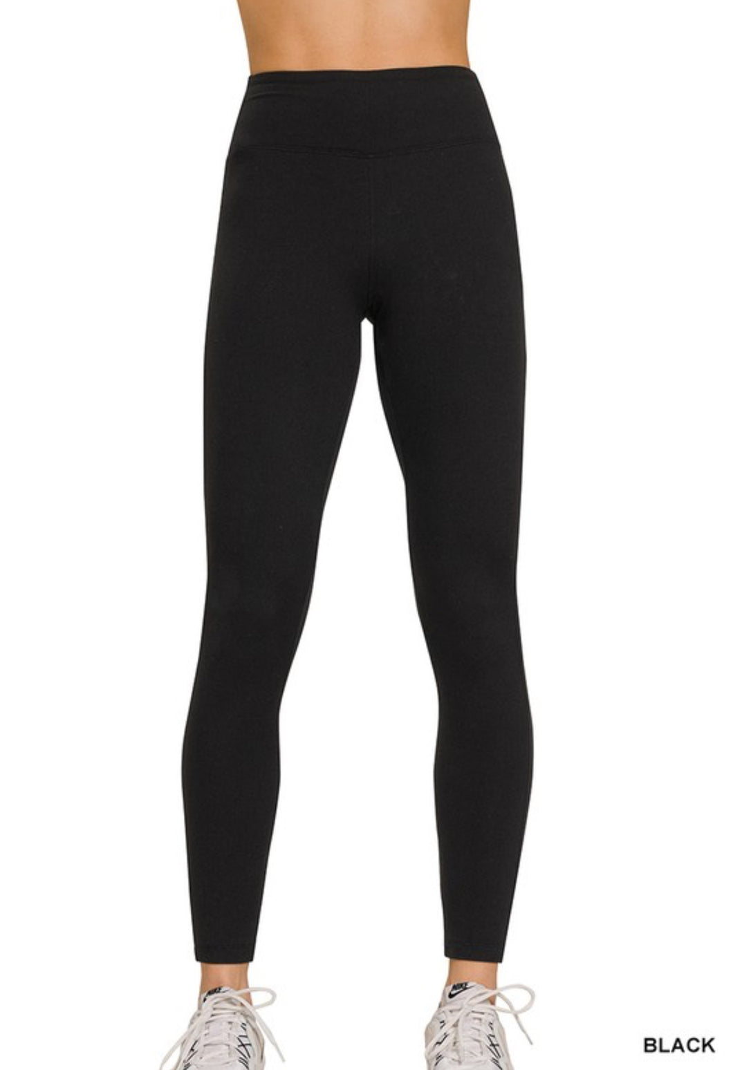 Zenana Microfiber Soft Waistband Full Length Legging