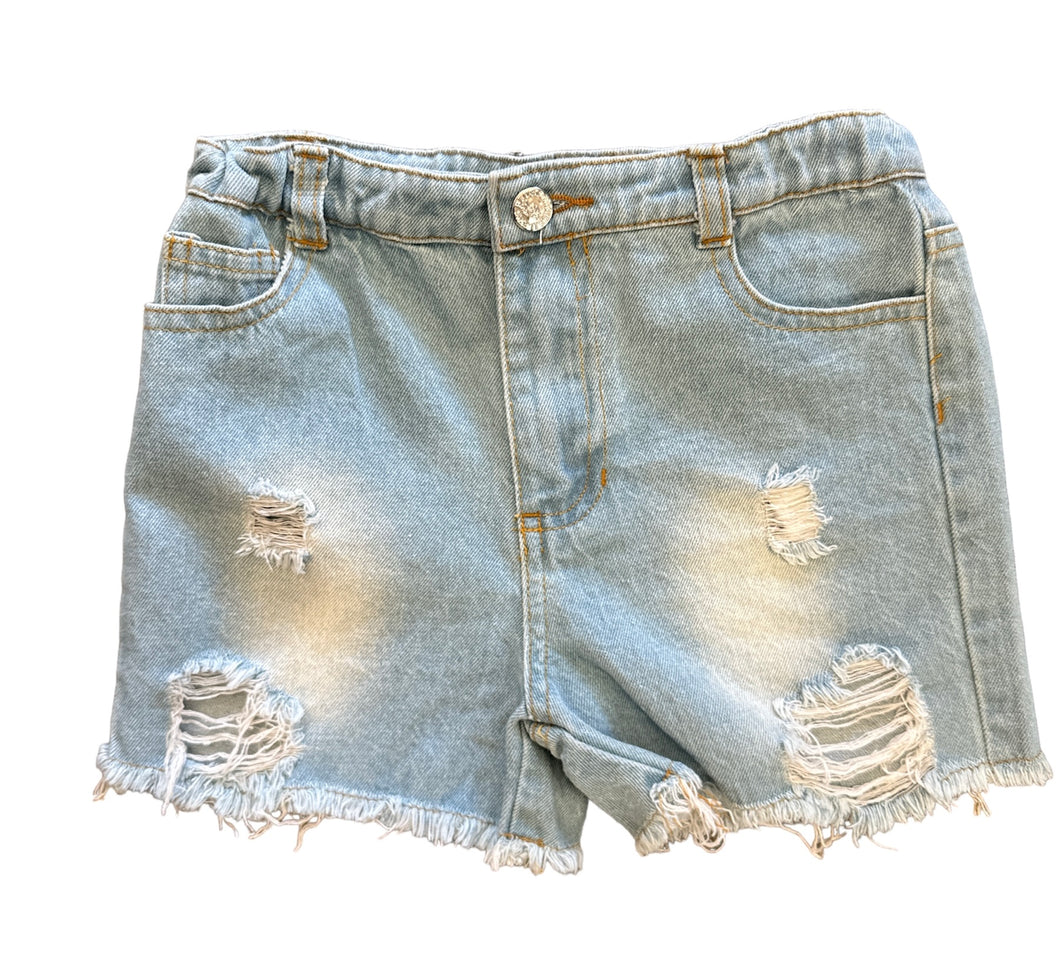Bailey’s Blossoms  Distressed Shorts