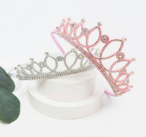 Rhinestone Loop Tiara Headband