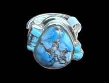 Load image into Gallery viewer, Turquoise SS Ring
