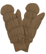 Load image into Gallery viewer, C.C. Quilted Puffer Gloves
