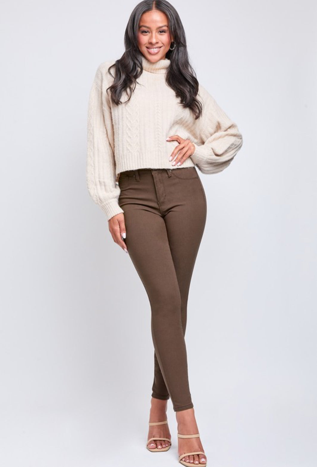 Hyperstretch Mid-Rise Jeggings