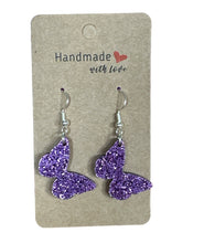 Load image into Gallery viewer, Purple Hippo Earrings
