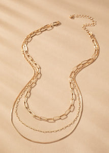 Mixed Chain Delicate Necklace