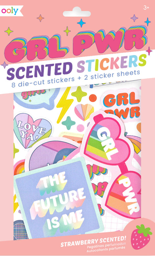 Ooly Grl Power Scented Stickers