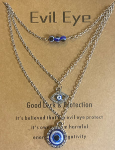 Evil Eye Layered Necklace