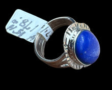 Load image into Gallery viewer, Sterling Lapis Ring
