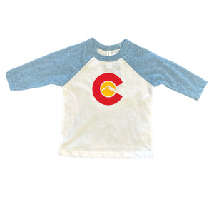 Kid’s Colorado Raglan T-shirt