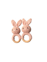 Load image into Gallery viewer, Crochet Rabbit Baby Rattle
