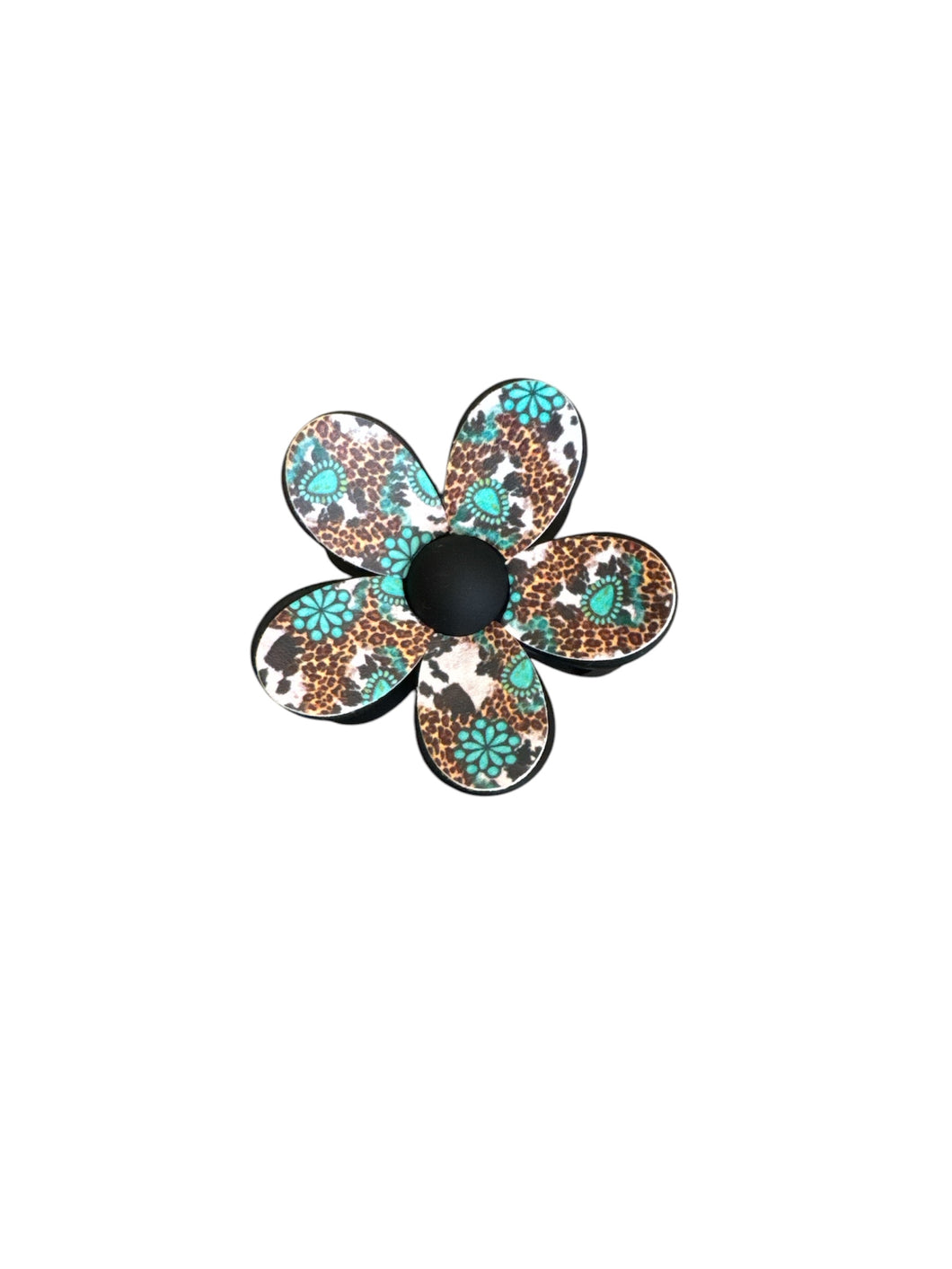Turquoise Girl Hair Claw