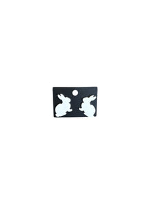 Acrylic Bunny Earrings