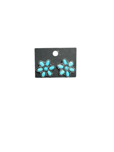 Faux Turquoise Earrings