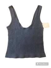 Load image into Gallery viewer, Ribbed Tank Crop Top
