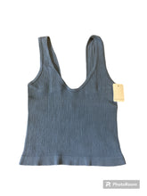 Load image into Gallery viewer, Ribbed Tank Crop Top
