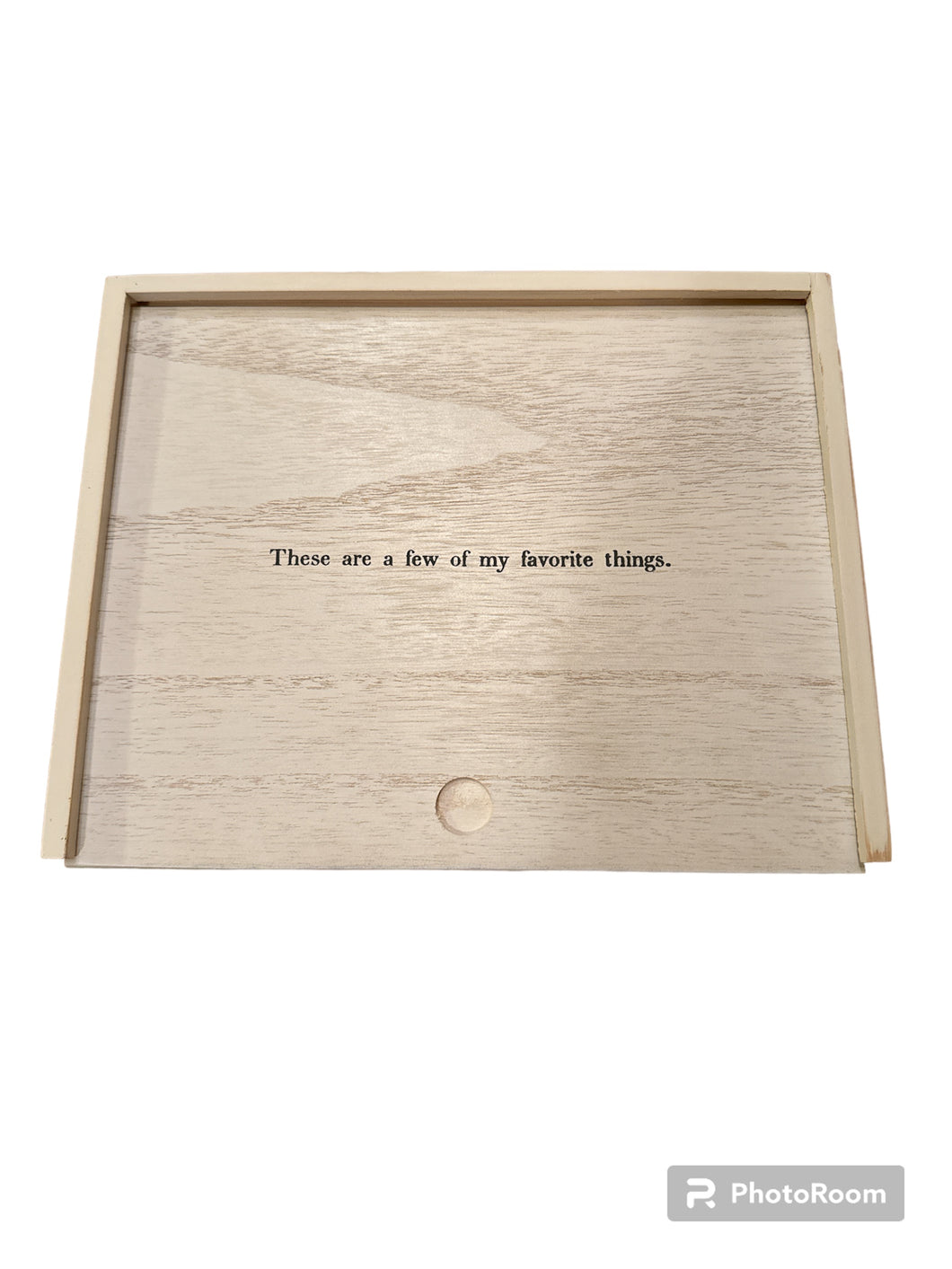 Keepsake Box-These Are A Few Of My Favorite Things