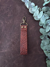 Load image into Gallery viewer, Buck Wild Leather Keychain
