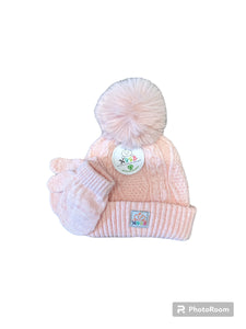 Infant Stocking Hat and Mitts