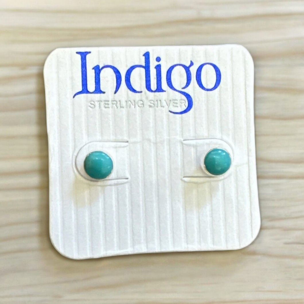 Turquoise Sterling Silver Studs