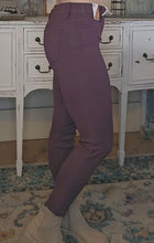 Load image into Gallery viewer, Mid-Rise Hyperstretch Jeggings - Sangria
