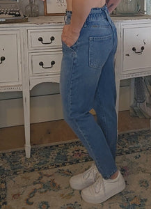 Kan Can Paperbag Mom Jeans