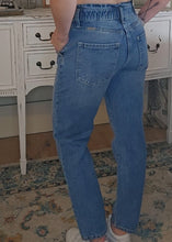 Load image into Gallery viewer, Kan Can Paperbag Mom Jeans
