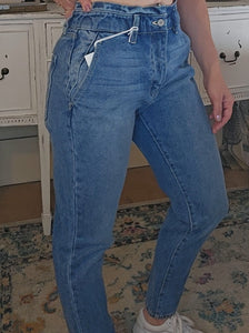 Kan Can Paperbag Mom Jeans