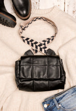 Load image into Gallery viewer, Quilted Puffer Crossbody Bag
