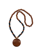 Load image into Gallery viewer, Boho Wooden Bead Necklace
