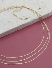 Load image into Gallery viewer, Dainty Triple Layer Necklace
