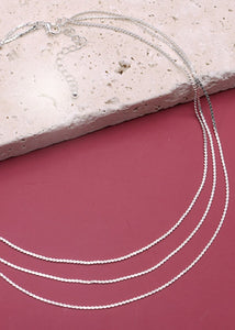 Dainty Triple Layer Necklace