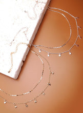 Load image into Gallery viewer, Delicate Stars Double Layer Necklace
