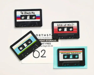 Retro Cassette Tape Magnets