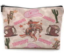 Load image into Gallery viewer, Howdy Makeup Bag
