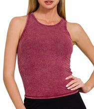 Load image into Gallery viewer, &quot;No Bra Required&quot; Ribbed Racer Back Tank
