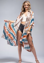 Load image into Gallery viewer, Tie Dye Kimono
